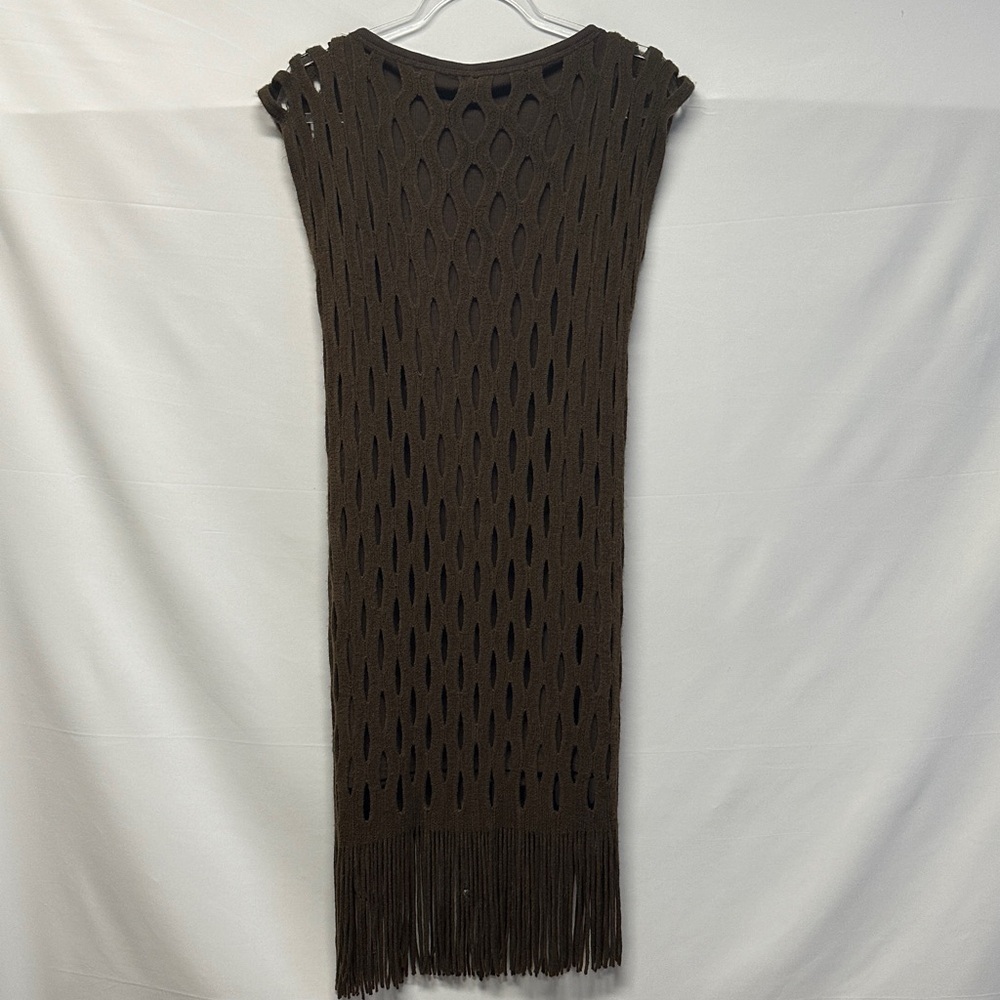 NWT Vintage Deadstock Lyndia Procanik Large Knit Boat Neck Midi Dress Size 2 - Picture 5 of 5